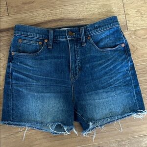 Madewell Blue Denim Shorts